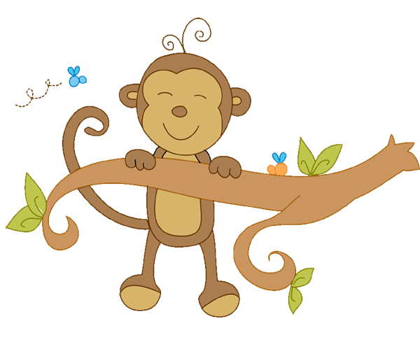 birthday monkey clip art free - photo #3